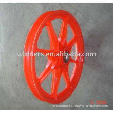 PVC PP ABS 8" 10" 12" 14" 16" 20" plastic wheel